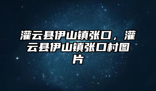 灌云縣伊山鎮張口，灌云縣伊山鎮張口村圖片